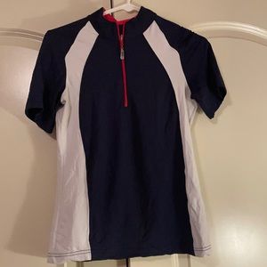 EIS Short Sleeve Sunshirt Small red white and blue